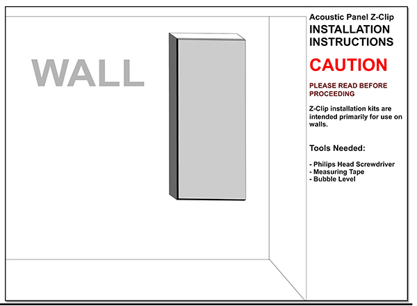 Z-Clip Panel installation Page 1