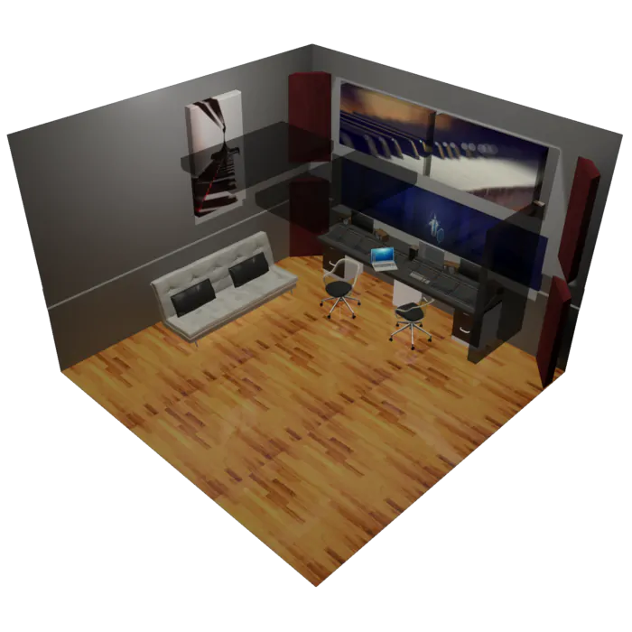 Acoustimac Studio Control Room - PRO Package 1 