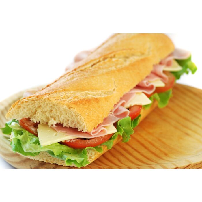 Baguette Sandwich With Lettuce - ID # 13866130