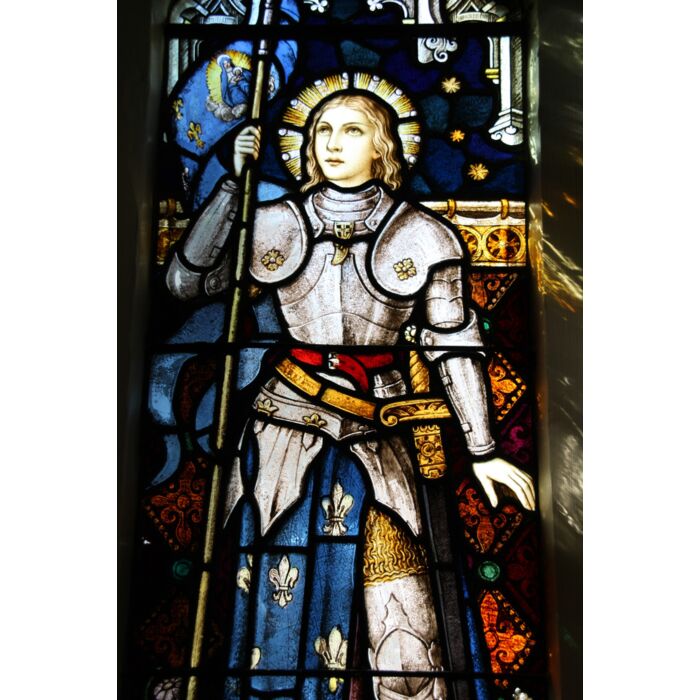 Joan Of Arc In Wellington Church - New Zealand - ID # 19879832