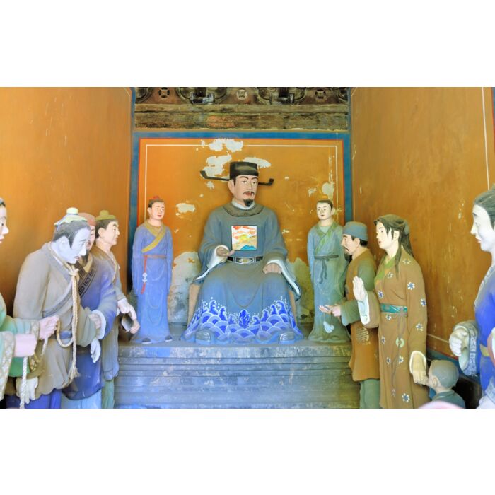 Beijing - Dongyue Temple - Zhengyi Taoist Deities - ID # 22049427
