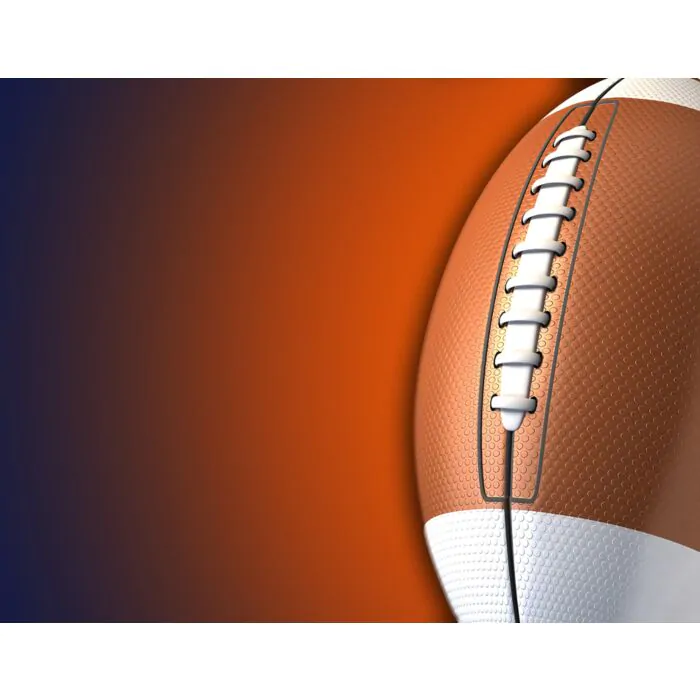 3D American Football Background - ID # 24215688