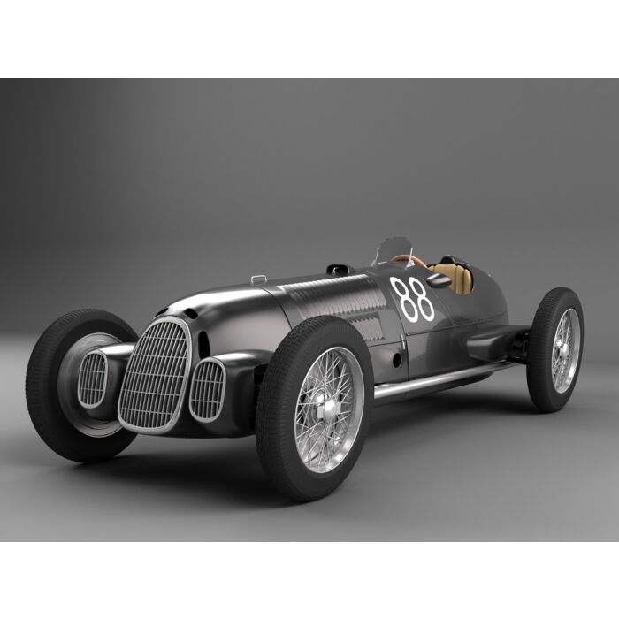 Antique Sport Car Black - ID # 42584400