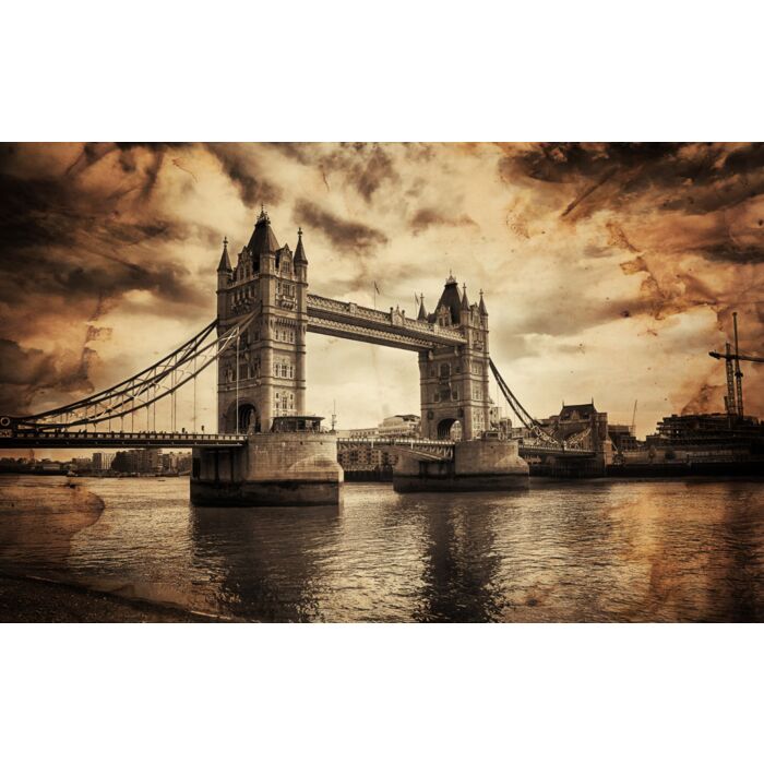 Vintage Retro Picture of Tower Bridge in London UK - ID # 173671580 Vintage Retro Picture of Tower Bridge in London UK - ID # 173671580