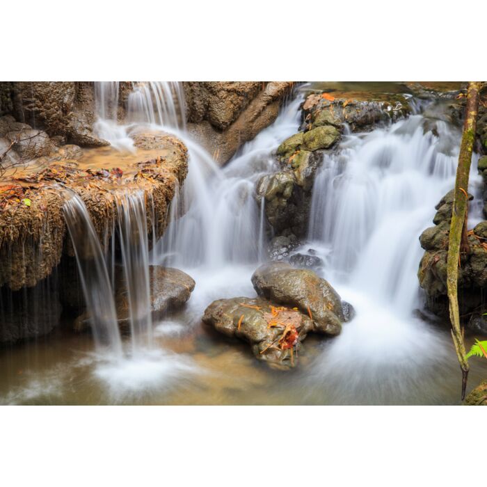 Huai Mae Khamin waterfall in deep forest Thailand - ID # 245923414 Huai Mae Khamin waterfall in deep forest Thailand - ID # 245923414