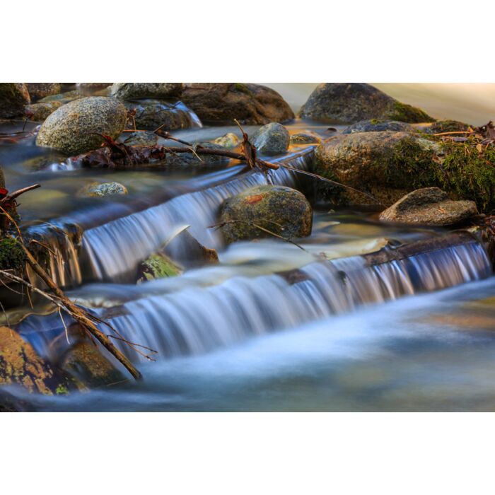 Nice small waterfall cascade on mountain river - ID # 246079714 Nice small waterfall cascade on mountain river - ID # 246079714