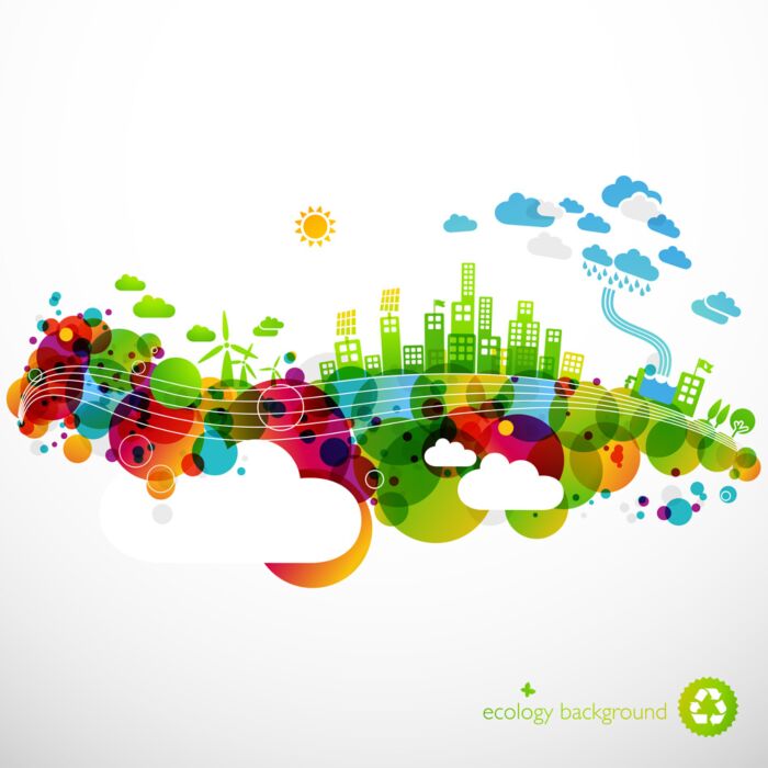 Rainbow Ecotown Modern Abstract Ecolo - ID # 29094053 Rainbow Ecotown Modern Abstract Ecolo - ID # 29094053
