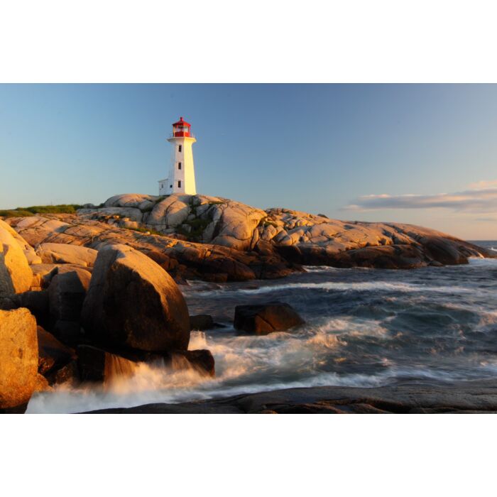 Peggys Cove Lighthouse sunset 1 - ID # 33972337 Peggys Cove Lighthouse sunset 1 - ID # 33972337