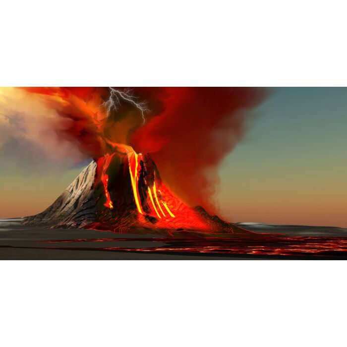 Hawaii Volcano - The Kilauea volcano erupts in Hawaii - ID # 90878378 Hawaii Volcano - The Kilauea volcano erupts in Hawaii - ID # 90878378