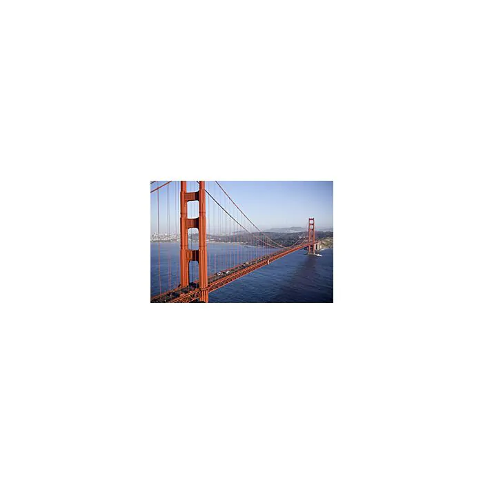 Golden Gate Bridge In San Fransisco - Horizontal Shot - ID # 10840854