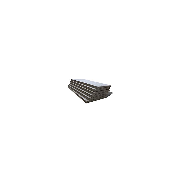 ECO-CORE Eco Friendly Insulation  (3 lbs per cu. ft) 48"x24"x2" -Case of 6