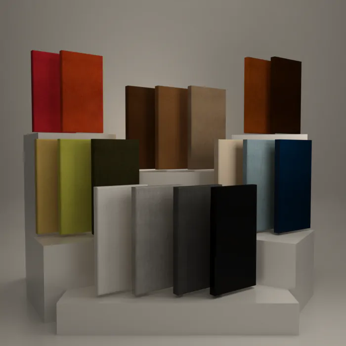Acoustimac ACM-412 Suede Acoustic Panels 48"x12"x2" Acoustimac ACM-412 Suede Acoustic Panels 48"x12"x2"