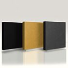Acoustic Panels in Sonic Suede Fabric 2'x2'x2" 