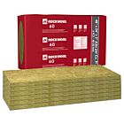 Rockwool® Mineral Wool 60 Acoustic Insulation - 6Lbs 48"x24"x2" Case of 6