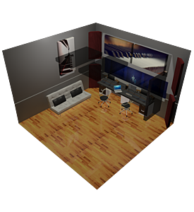Acoustimac Studio Control Room - Standard Package 1
