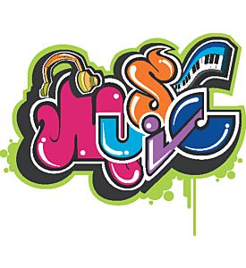 funky doodle paint - ID # 42409816