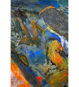 Very nice Image of a large scale Abstract Oil Painting - ID # 57710782