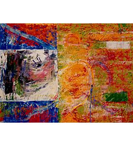 Nice Large scale Original abstract Oil Painting On Canvas 2a - ID # 84218632