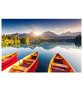 Mountain lake in National Park High Tatra 2 - ID # 148075460