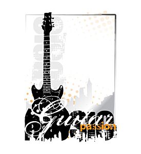 Electric Guitar Background - ID # 20137718