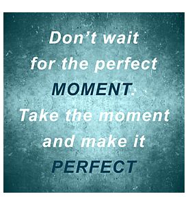 An Inspirational Quote By Unknown Author On Blue Grunge Background - ID # 203679646