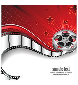 Background With Cinema Motifs - ID # 21295051
