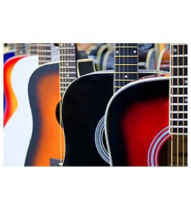Colorful Acoustic Guitars - ID # 250233712
