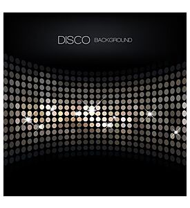 Disco Shimmering Dots Background - ID # 25491034