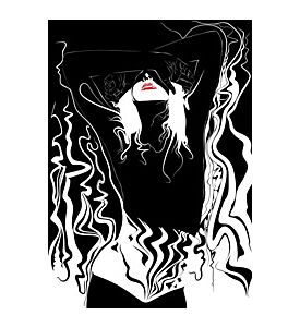 Imaginative And Surreal Female Drawing - ID # 33839907