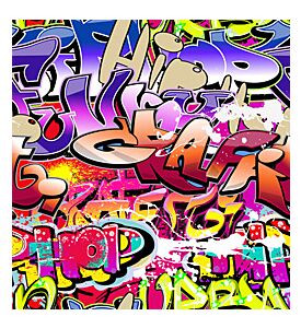 Graffiti Seamless Background Hiphop Urba - ID # 36210089