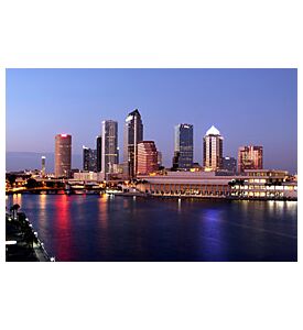 Tampa Skyline - Modern Skyscrapers Downtown - ID # 11533768