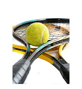Tennis Ball And Racquet - ID # 1260932