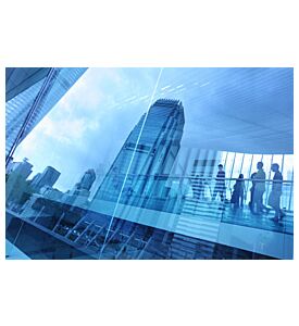 Abstract Modern City Background - ID # 18656753