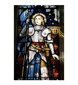 Joan Of Arc In Wellington Church - New Zealand - ID # 19879832