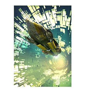 Spaceship And Tunnel - ID # 20159479