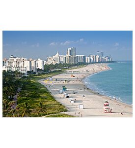 Aerial View Or Miami Beach  - ID # 20534640