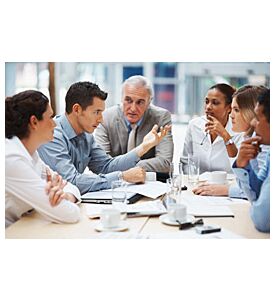 Young Man Presenting His Ideas To His Team - ID # 20569250