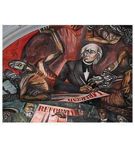 Fresco In The Chamber Of Deputies Of Guadalajara - ID # 21024520