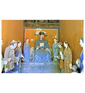 Beijing - Dongyue Temple - Zhengyi Taoist Deities - ID # 22049427