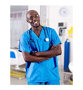 African Doctor In Hospital - ID # 23520058