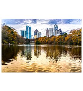 Skyline Of Downtown Atlanta - Georgia - Usa - ID # 59738640
