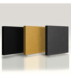 Acoustic Panels in Sonic Suede Fabric 2'x2'x2" 