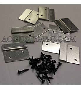 Z-Clip Acoustic Panel Installation Kit (4 Z-Clips total per kit)