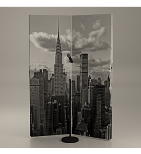 Acoustimac GO-Booth Graphic Printed Portable Vocal Booth System 6'x4'x2"