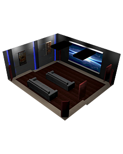 Acoustimac Home Theater Room Package I