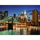 New York Manhattan Bridge After Sunset - ID # 19608224 thumbnail