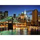 New York Manhattan Bridge After Sunset - ID # 19608224 thumbnail