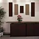 Acoustic Panels - 5 pc noise absorption sound panels. Style: DMD-SHORTWAVE - Covers 16 Sq. Feet. thumbnail
