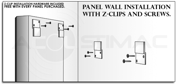 Acoustic Panel Installation Instructions